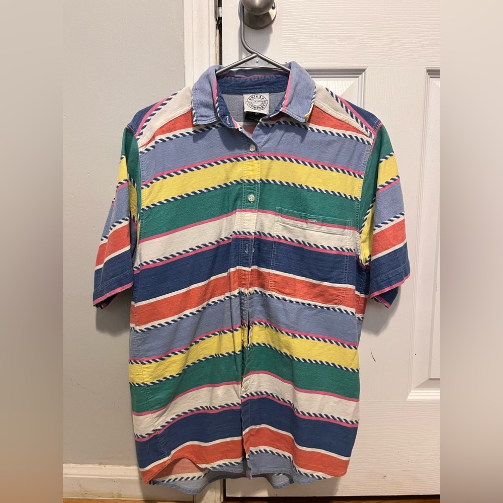 Erika Multicolor Striped Men's Shirt